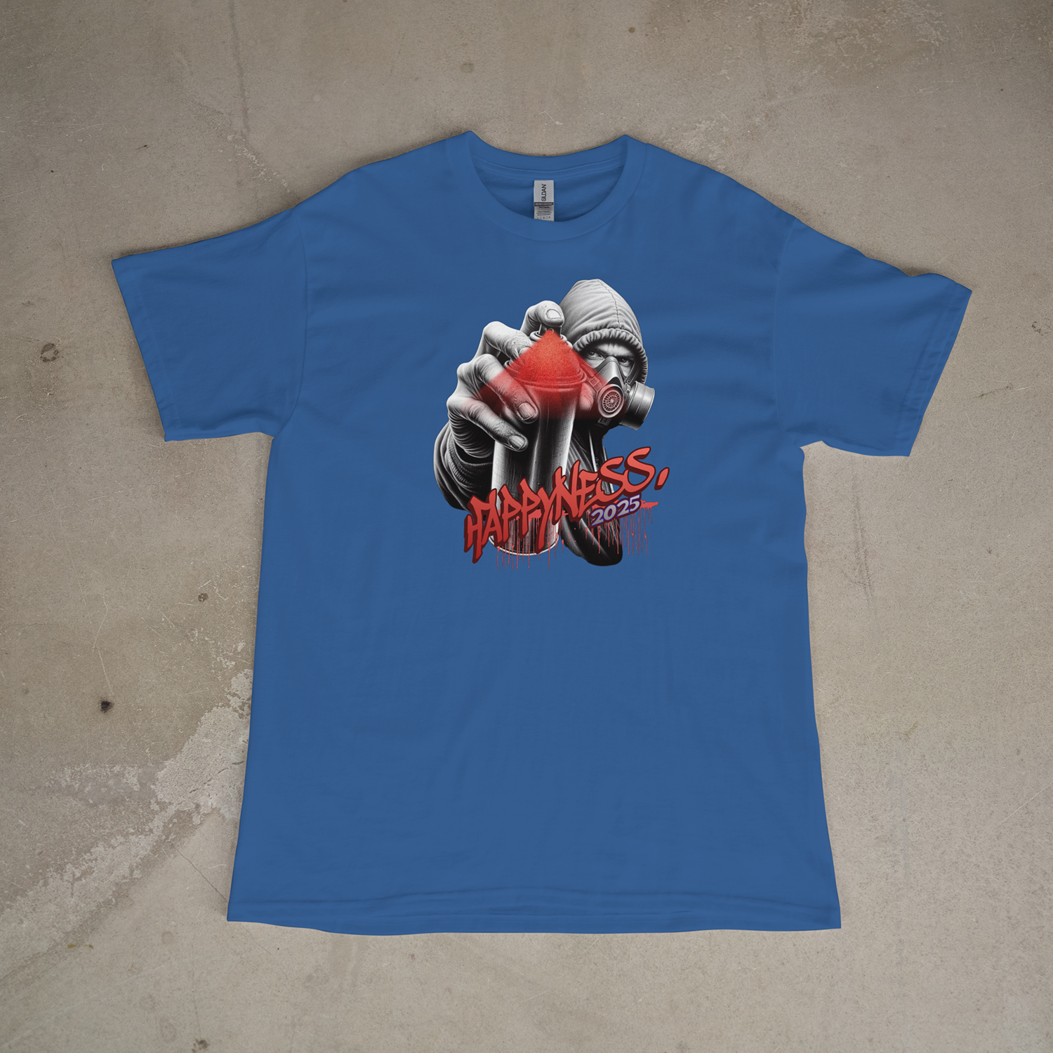 Happyness. Street Artist