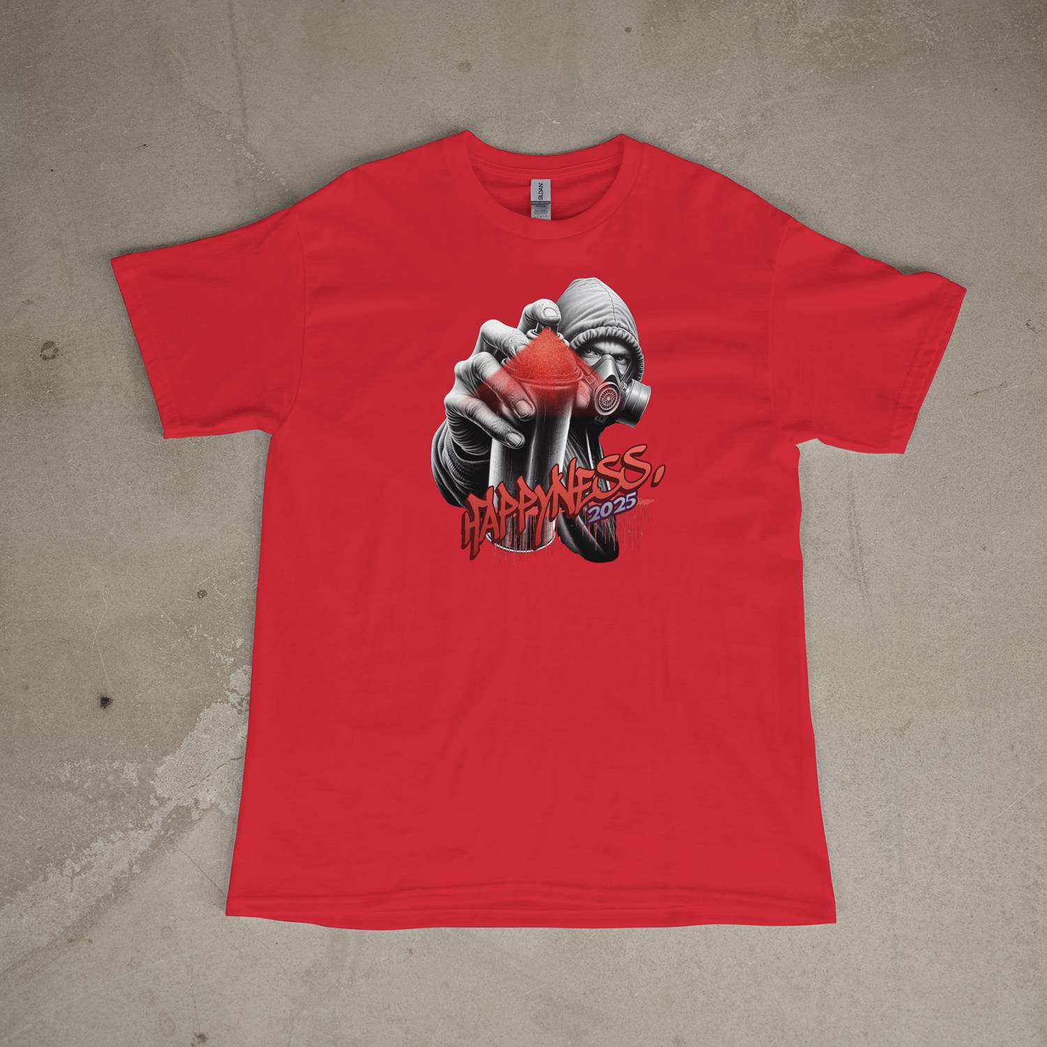 Happyness. Street Artist