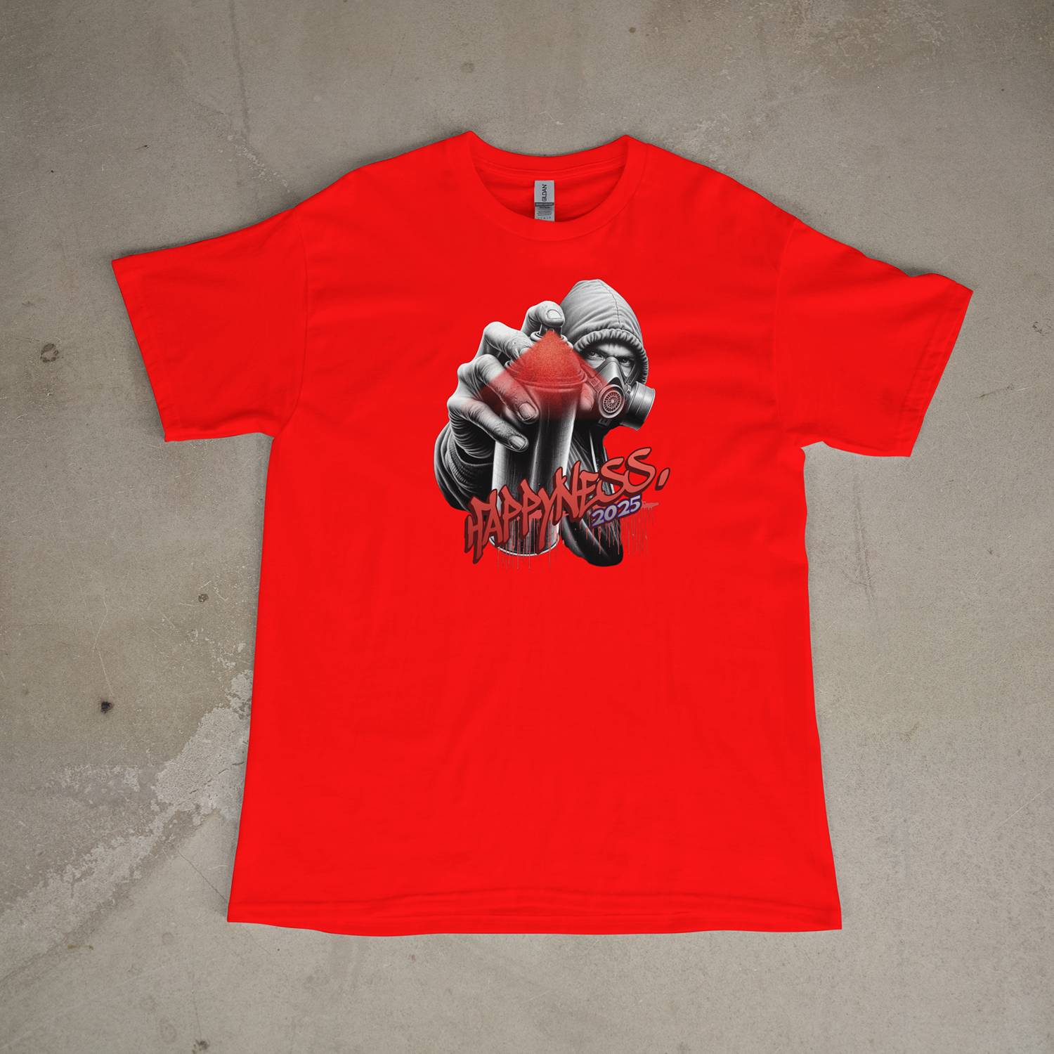 Happyness. Street Artist